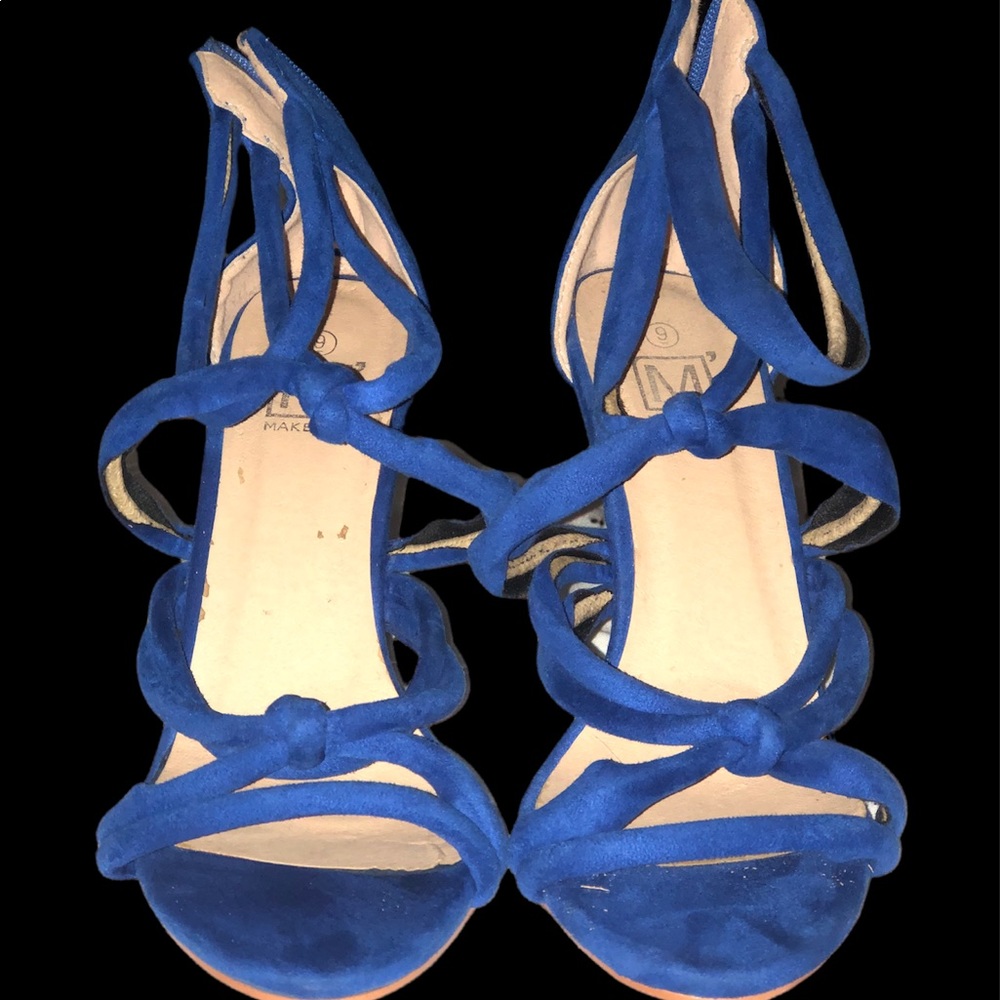 Royal Blue Makers Heel